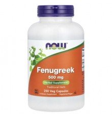 NOW Foods, Fenugreek, 500 mg, 250 Veg Capsules