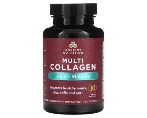 Ancient Nutrition, Multi Collagen, Joint + Mobility, 90 Capsules