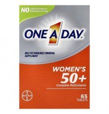 One-A-Day, Women’s 50+ Complete Multivitamin, 65 Tablets