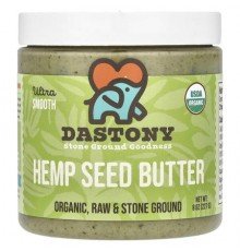 Dastony, Organic Hemp Seed Butter, Ultra Smooth, 8 oz (227 g)
