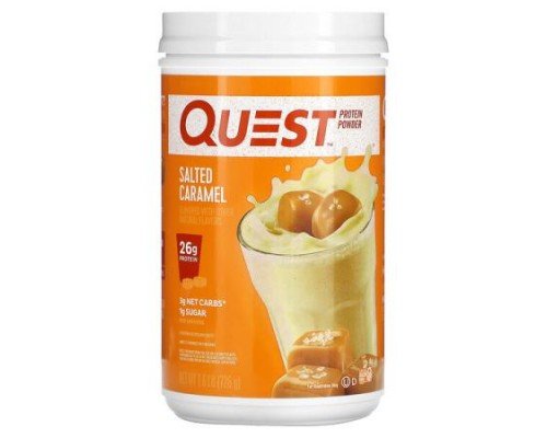 Quest Nutrition, Protein Powder, Salted Caramel, 1.6 lb (726 g)