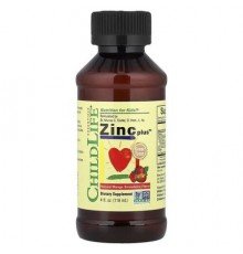 ChildLife Essentials, Zinc Plus™, Natural Mango Strawberry, 4 fl oz (118 ml)