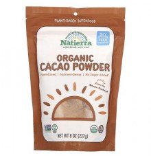 Natierra, Organic Cacao Powder, 8 oz (227 g)