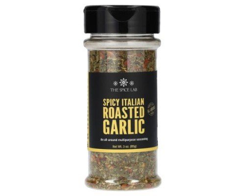 The Spice Lab, All-Around Multipurpose Seasoning, Spicy Italian Roasted Garlic, 3 oz (85 g)