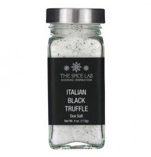 The Spice Lab, Italian Black Truffle, Sea Salt, 4 oz (113 g)