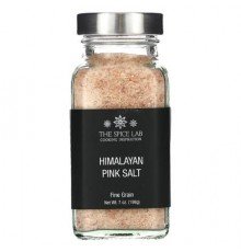 The Spice Lab, Himalayan Pink Salt, Fine Grain, 7 oz (198 g)