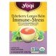 Yogi Tea, Immune + Stress, Elderberry Lemon Balm, Caffeine Free, 16 Tea Bags, 1.12 oz (32 g)