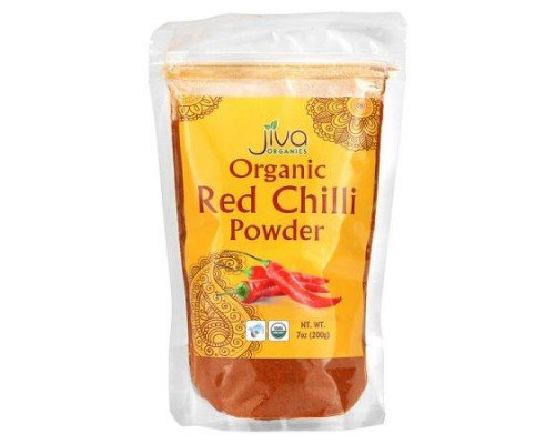 Jiva Organics, Organic Red Chilli Powder,  7 oz (200 g)