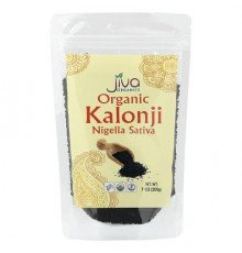 Jiva Organics, Organic Kalonji, Nigella Sativa, 7 oz (200 g)