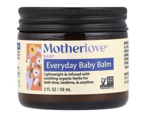 Motherlove, Baby, Everyday Baby Balm, 2 fl oz (59 ml)