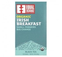 Equal Exchange, Organic Irish Breakfast, Black Tea, 20 Tea Bags, 1.41 oz (40 g)