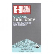 Equal Exchange, Organic Earl Grey, Black Tea, 20 Tea Bags, 1.41 oz (40 g)