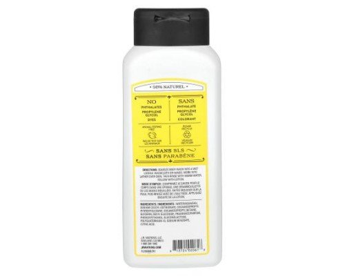J R Watkins, Body Wash, Lemon Cream, 18 fl oz ( 532 ml)