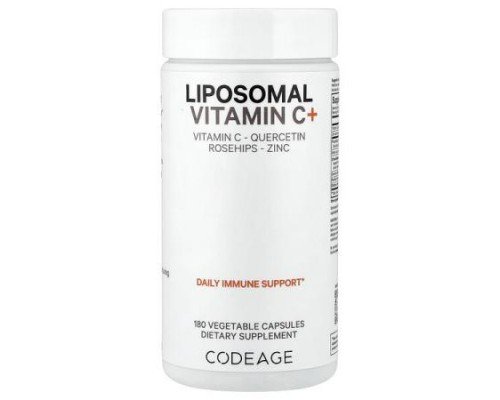 Codeage, Liposomal Vitamin C+, 180 Vegetable Capsules