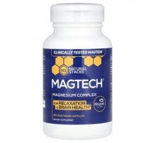 Natural Stacks, MagTech®, Magnesium Complex, 90 Vegetarian Capsules (66.6 mg per Capsule)