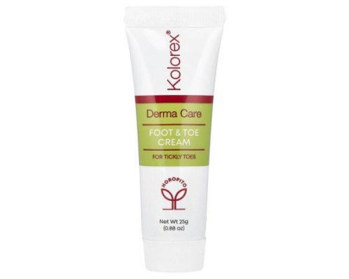 Kolorex, Derma Care, Foot & Toe Cream, 0.88 oz (25 g)