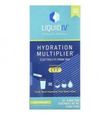 Liquid I.V., Hydration Multiplier®, Electrolyte Drink Mix, Watermelon, 10 Stick Packs, 0.56 oz (16 g) Each
