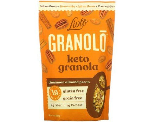 Livlo, Granolo, Keto Granola, Cinnamon Almond Pecan, 11 oz (309 g)