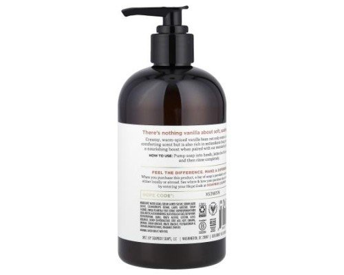 Soapbox, Moisturizing Hand Soap, Vanilla Bean, 12 fl oz (354 ml)