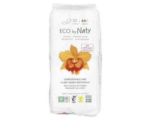 Naty, Panty Liners, Normal, 32 Liners