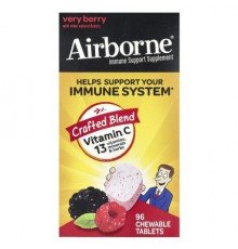 AirBorne, Immune Support Supplement, Very Berry, 96 Chewable Tablets