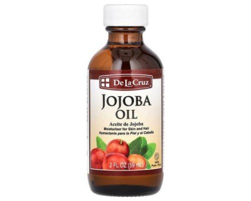 De La Cruz, Jojoba Oil, 2 fl oz (59 ml)