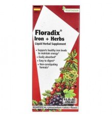 Floradix, Iron + Herbs, 8.5 fl oz (250 ml)
