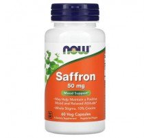 NOW Foods, Saffron, 50 mg, 60 Veg Capsules