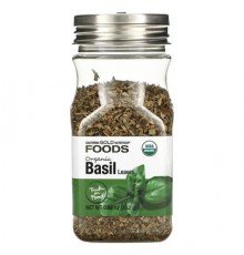 California Gold Nutrition, Foods, Organic Basil Leaves, 0.82 oz (23.2 g)