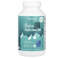 Jigsaw Health, Alaskan Cod Liver Oil, 180 Softgels