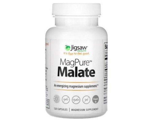 Jigsaw Health, MagPure Malate, 120 Capsules (100 mg per Capsule)