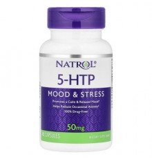 Natrol, 5-HTP, Mood & Stress, 50 mg, 45 Capsules