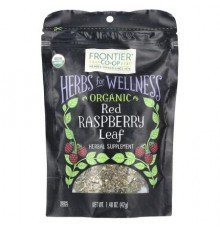 Frontier Co-op, Organic Red Raspberry Leaf, 1.48 oz (42 g)
