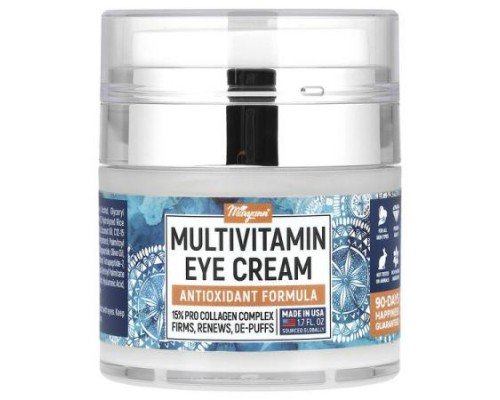 MaryAnn Organics, Multivitamin Eye Cream, Antioxidant Formula , 1.7 fl oz (50 ml)