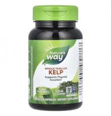 Nature's Way, Kelp, Whole Thallus, 600 mg, 100 Vegan Capsules