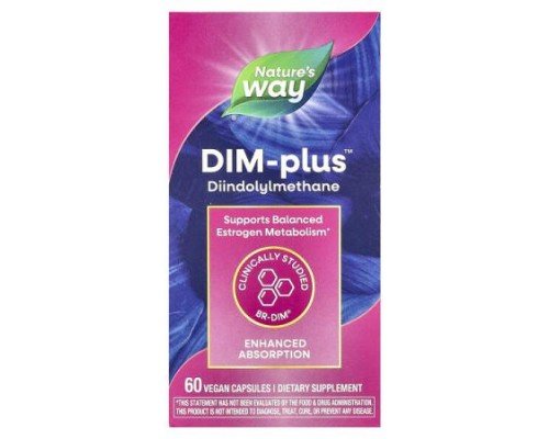 Nature's Way, DIM-Plus™, 60 Vegan Capsules