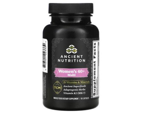 Ancient Nutrition, Women's 40+ Multi, 90 Capsules