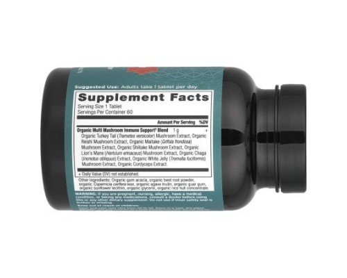 Ancient Nutrition, Multi Mushroom, Daily Immune Defense, 60 Tablets