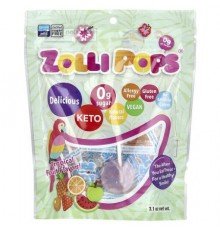 Zollipops, Original Clean Teeth Candy®, Tropical Fruit Flavors, 3.1 oz