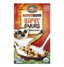Nature's Path, Envirokidz Organic, Leapin' Lemurs Cereal, Peanut Butter & Chocolate, 10 oz (284 g)