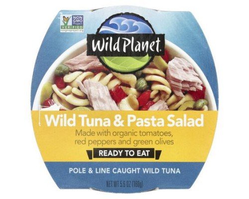 Wild Planet, Wild Tuna & Pasta Salad, 5.6 oz (160 g)