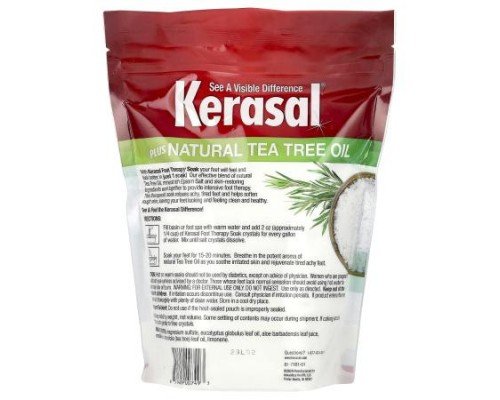Kerasal, Foot Therapy Soak Plus Natural Tea Tree Oil, 2 lbs (907 g)
