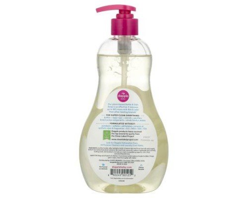 Dapple Baby, Bottle & Dish Soap, Fragrance Free, 16.9 fl oz (500 ml)