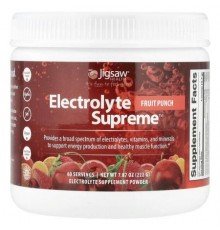 Jigsaw Health, Electrolyte Supreme™, Fruit Punch, 7.87 oz (222 g)