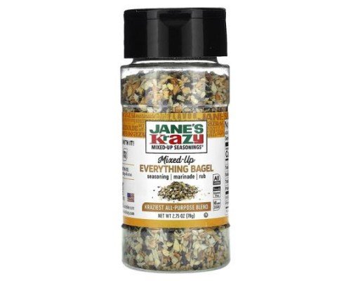 Jane's Krazy, Mixed-Up Everything Bagel , 2.75 oz, (78 g)