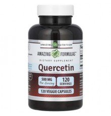 Amazing Nutrition, Quercetin, 500 mg, 120 Veggie Capsules