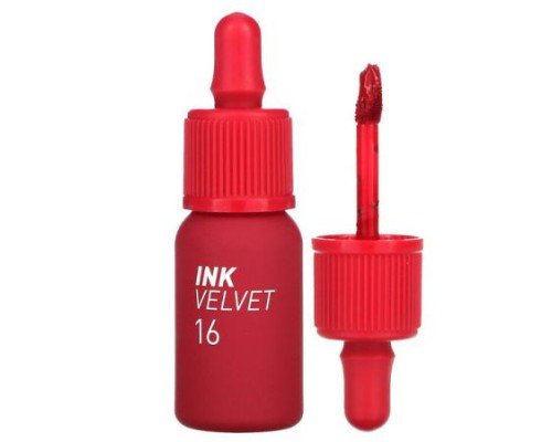 Peripera, Ink Velvet Lip Tint, 16 Heart Fuchsia Pink, 0.14 oz (4 g)