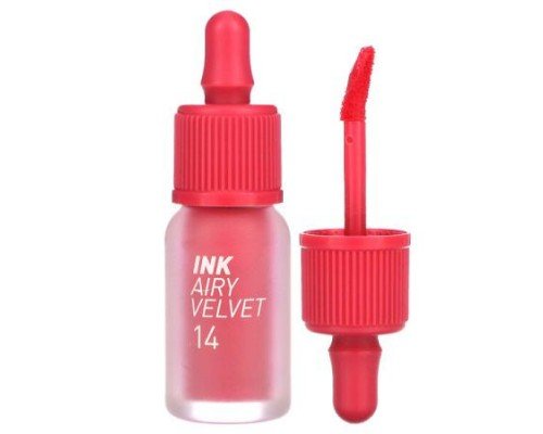 Peripera, Ink Airy Velvet Lip Tint, 14 Rosy Pink, 0.14 oz (4 g)