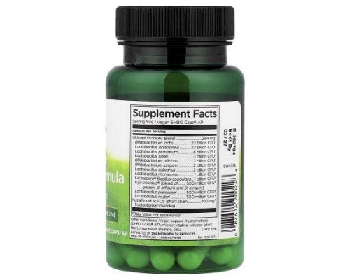 Swanson, Ultimate Probiotic Formula, 30 Vegan Embo Caps® Ap