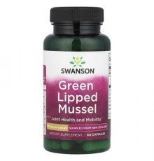 Swanson, Green Lipped Mussel, 500 mg, 60 Capsules